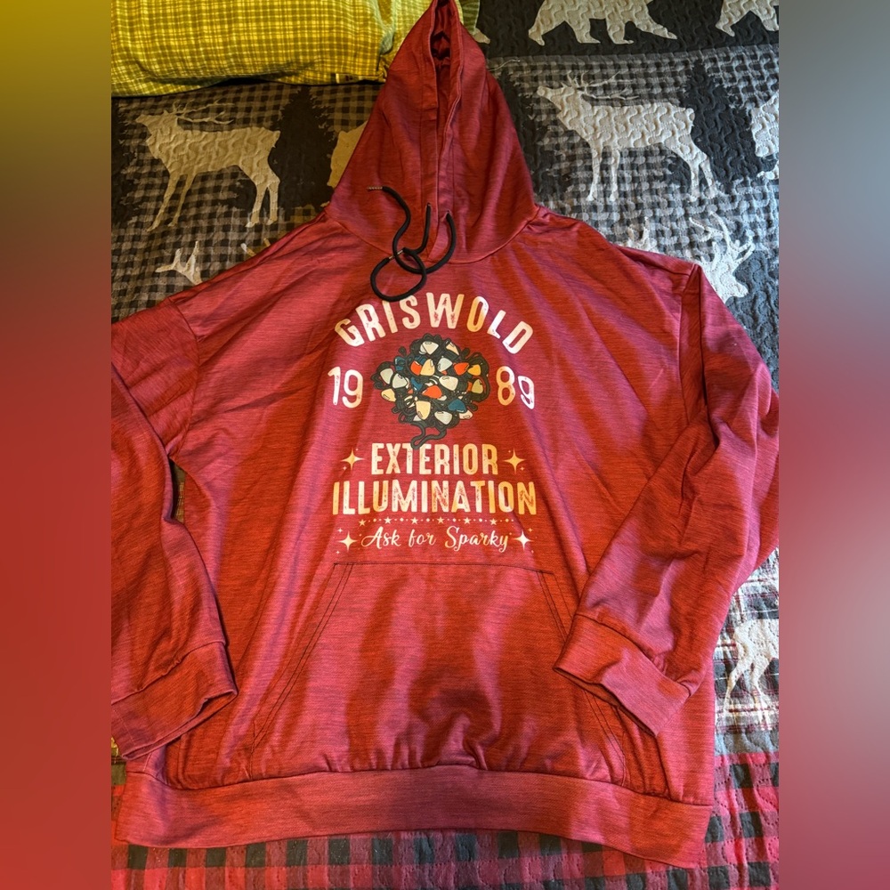 Hardaddy Griswold Christmas 1989 Hoodie Large National Lampoons